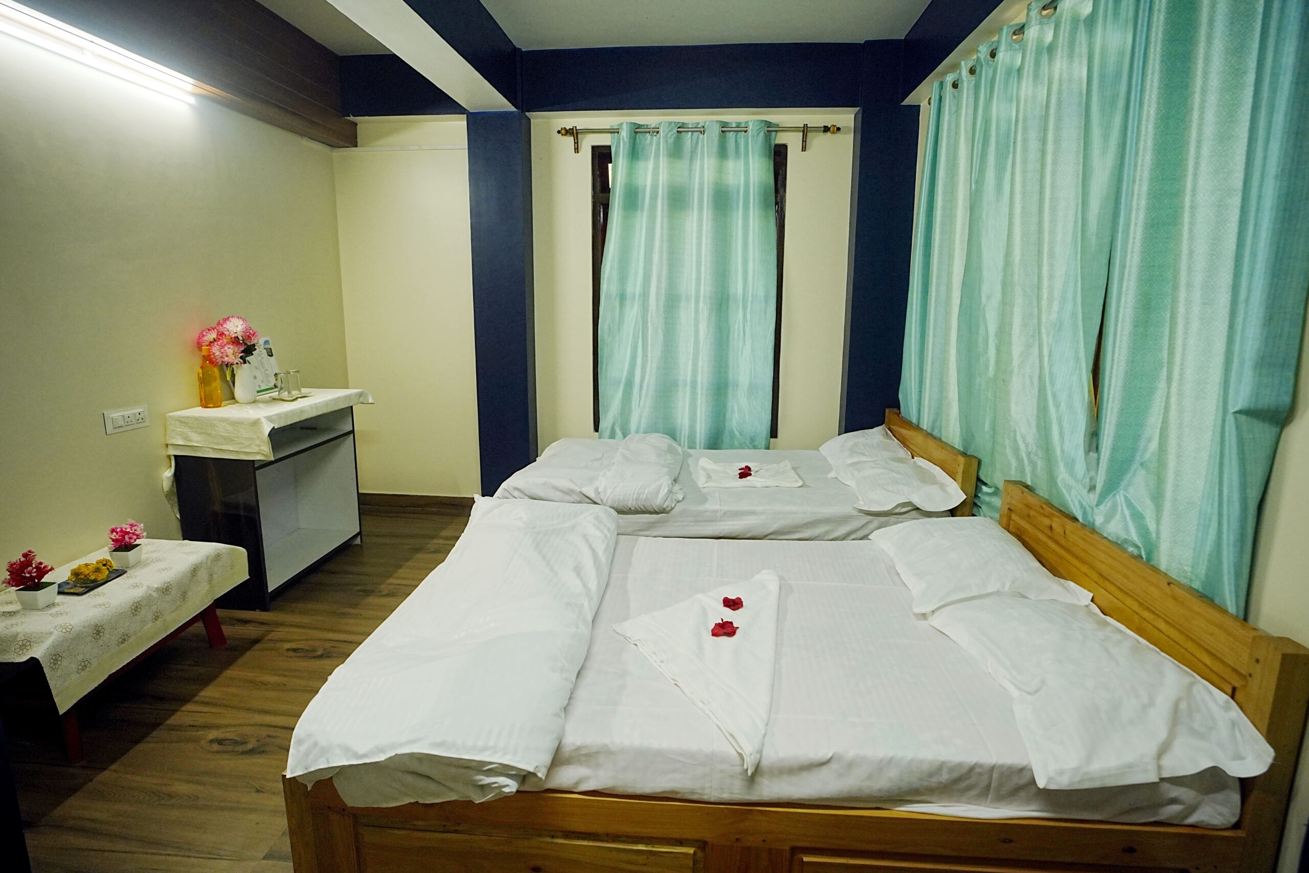 Affordable room at homestay Daragaon Kalimpong